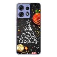 Рождественские Чехлы для Motorola Edge 50 Pro (VPrint) (Елочка)