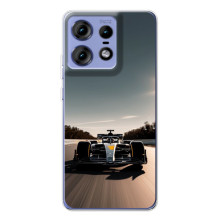 Чехол с прнтом Формула 1 на Motorola Edge 50 Pro – Болід Ф1