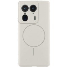 Чохол Silicone Cover Lakshmi Full Camera (AA) with MagFit для Motorola Edge 50 Ultra – Білий