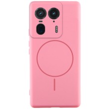 Чохол Silicone Cover Lakshmi Full Camera (AA) with MagFit для Motorola Edge 50 Ultra – Рожевий