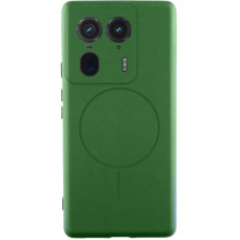 Чохол Silicone Cover Lakshmi Full Camera (AA) with MagFit для Motorola Edge 50 Ultra – Зелений