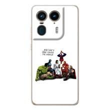 Чохли для Motorola Edge 50 Ultra (Для Християн) – Ісус супергерой
