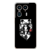 Чохли з принтом Ітачі Учіха на Motorola Edge 50 Ultra – Коллаж Ітачі