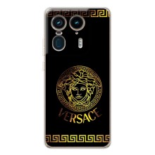 Чехлы VERSACE для Мото Ейдж 50 Ультра (PREMIUMPrint) (Logo Versace)