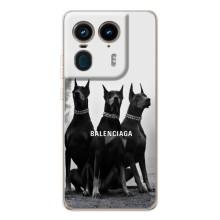 Чехол ДОБЕРМАН для Motorola Edge 50 Ultra – Три добермана