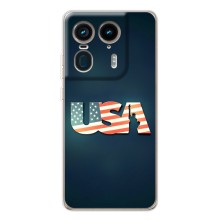 Чехол Флаг USA для Motorola Edge 50 Ultra – USA