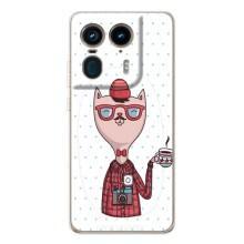 Чохол на тематику: Коти для Motorola Edge 50 Ultra – Кіт аристократ