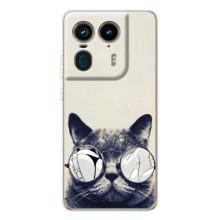 Чохол на тематику: Коти для Motorola Edge 50 Ultra – Модний кіт