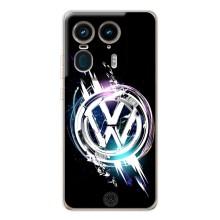 Чехол "Фольксваген" для Motorola Edge 50 Ultra – Volkswagen на черном
