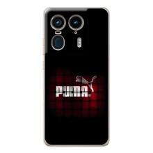 Чохол з Брендами одягу на Мото Ейдж 50 Ультра – PUMA стиль
