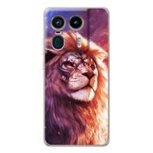 Чехол с картинкой на Motorola Edge 50 Ultra – Красочный ЛЕВ