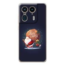 Чохол Санта Клаус для Motorola Edge 50 Ultra (Подарунки від Санти)