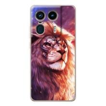 Чехол со Львом для Motorola Edge 50 Ultra (VPrint)