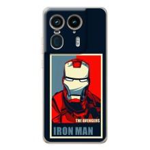 Чехол Супергерой Железный человек на Motorola Edge 50 Ultra – Art Iron man