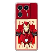 Чехол Супергерой Железный человек на Motorola Edge 50 Ultra – Iron man