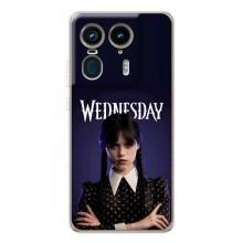 Чохли Венсдей на Motorola Edge 50 Ultra Уенсдей (AlphaPrint) (Wednesday)