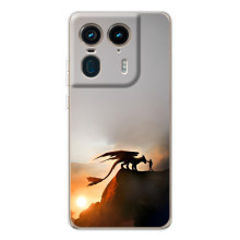 Чехол дракон Беззубик для Motorola Edge 50 Ultra – Мультиик Беззубик