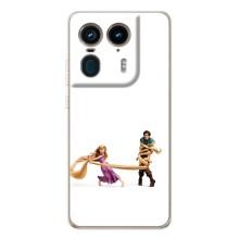 Чохол Рапунцель для Motorola Edge 50 Ultra – Рапунцель і Флін