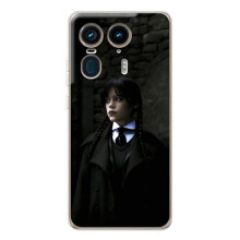 Чохол з дизайном Венздей 2 на Motorola Edge 50 Ultra – Венздей в костюмі