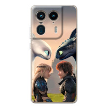 Чехол как приручить дракона на Motorola Edge 50 Ultra – Гикавка и Астрид