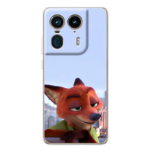 Чехол Зоотрополіс на Motorola Edge 50 Ultra – Лис Ник