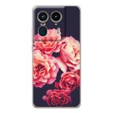 Чехлы с тематикой "ЦВЕТЫ" на Motorola Edge 50 Ultra (Бутоны)