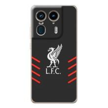Силіконові Чохли з принтом Футбол на Motorola Edge 50 Ultra – Емблема Liverpool