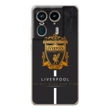 Силіконові Чохли з принтом Футбол на Motorola Edge 50 Ultra – Liverpool