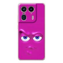 Чохли (ТПУ) (смішні стікери) для Motorola Edge 50 Ultra – Хитра мордочка