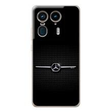Силиконовый бампер с картинкой машины на Motorola Edge 50 Ultra – Mercedes