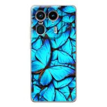 Силіконовий бампер з картинкою звірів для Motorola Edge 50 Ultra (Крила метеликів)