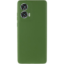 Чохол Silicone Cover Lakshmi Full Camera (AA) для Motorola Edge 50 – Зелений