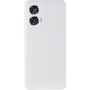 Чехол Silicone Cover Ummi Lakshmi Full Camera (AA) для Motorola Edge 50 – Белый