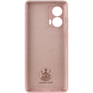 Чехол Silicone Cover Ummi Lakshmi Full Camera (AA) для Motorola Edge 50 – Розовый