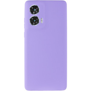 Чехол Silicone Cover Ummi Lakshmi Full Camera (AA) для Motorola Edge 50 – Сиреневый