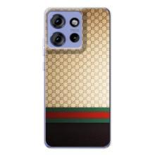 Чехлы Бренд GUCCI для Motorola Edge 50 – Фон Гуччи