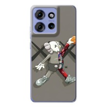 Чехлы для Motorola Edge 50 - Bearbrick Louis Vuitton (PREMIUMPrint) (Беарбрик Джордан)