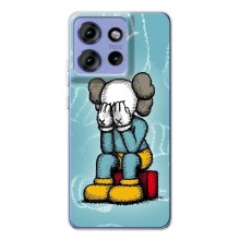 Чехлы для Motorola Edge 50 - Bearbrick Louis Vuitton (PREMIUMPrint) (Плач Bearbrick)