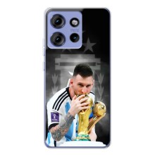 Чехлы для Motorola Edge 50 (Leo чемпион) (AlphaPrint) (Месси Чемпион)
