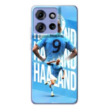 Чохли з принтом на Motorola Edge 50 Футболіст – Erling Haaland