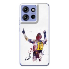 Чехлы Месси для Motorola Edge 50 (AlphaPrint) (Messi Barca)