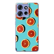 Чехлы с Фруктами для Motorola Edge 50 (VPrint) (Грейпфрут)