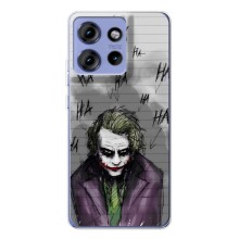 Чехлы с картинкой Джокера на Motorola Edge 50 (Joker клоун)