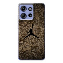 Чехлы для Motorola Edge 50 - с картинкой JORDAN (AlphaPrint) (Logo Jordan)
