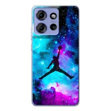 Чехлы для Motorola Edge 50 - с картинкой JORDAN (AlphaPrint) (Яркий Джордан)