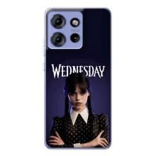Чохол з картинкою Венсдей на Motorola Edge 50 – Wednesdey