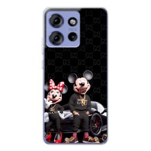 Чехол Disney Mouse Motorola Edge 50 (PREMIUMPrint) (Семья Маусов)