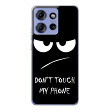 Чехол для Эдж 50 - (AlphaPrint) с печатью (ТОП продаж) (Dont Touch)
