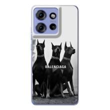 Чехол ДОБЕРМАН для Motorola Edge 50 – Три добермана
