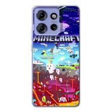 Чехол майнкрафт для Motorola Edge 50 – MINECRAFT